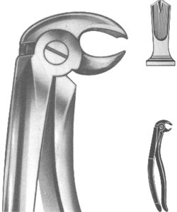Extracting Forceps English Pattern