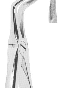 Extracting Forceps With Anatomically Shaped Handle
